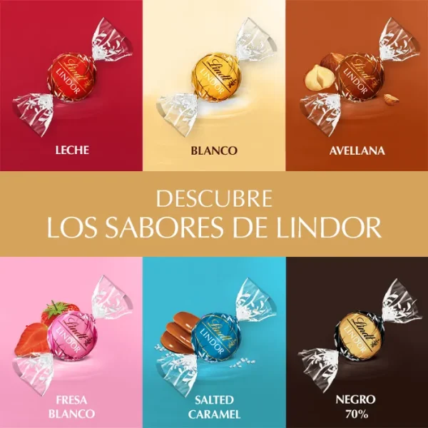 lindor sortido gold 200gr