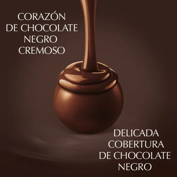 Lindor negro 70% 200gr - Imagen 2