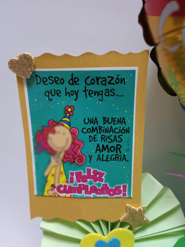 Caja feliz cumpleaños, deseo - Imagen 2